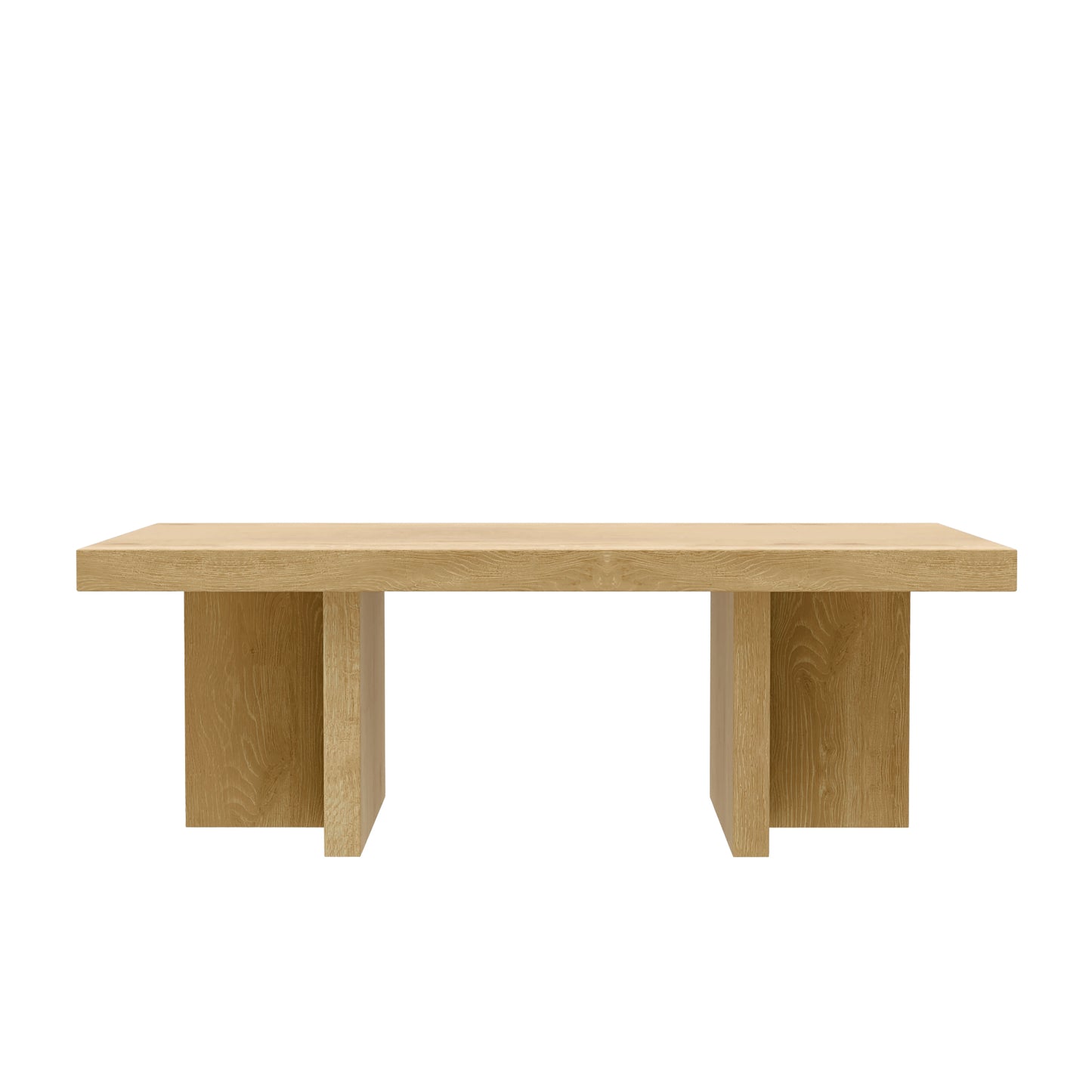 Donte Rectangular Coffee Table, Natural