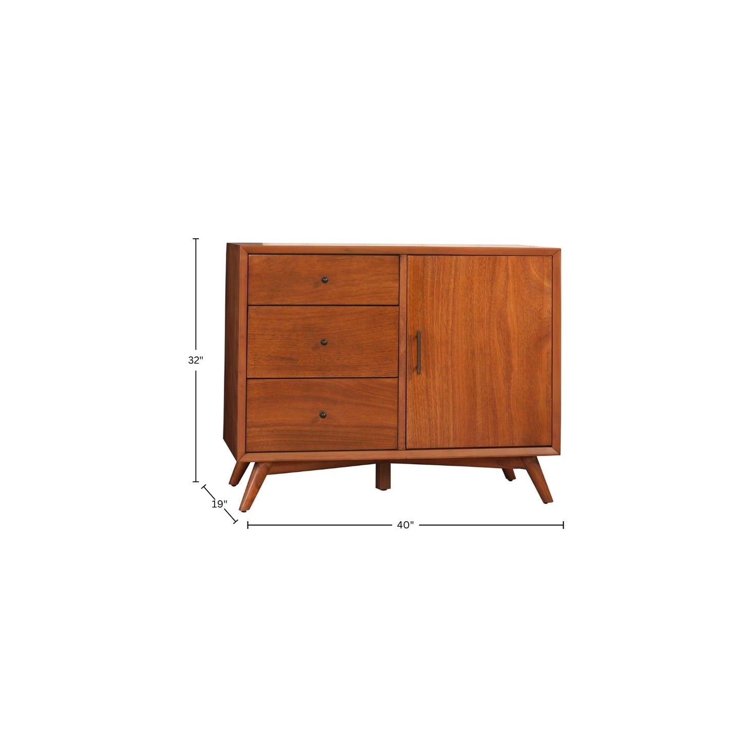 Flynn Accent Cabinet, Acorn