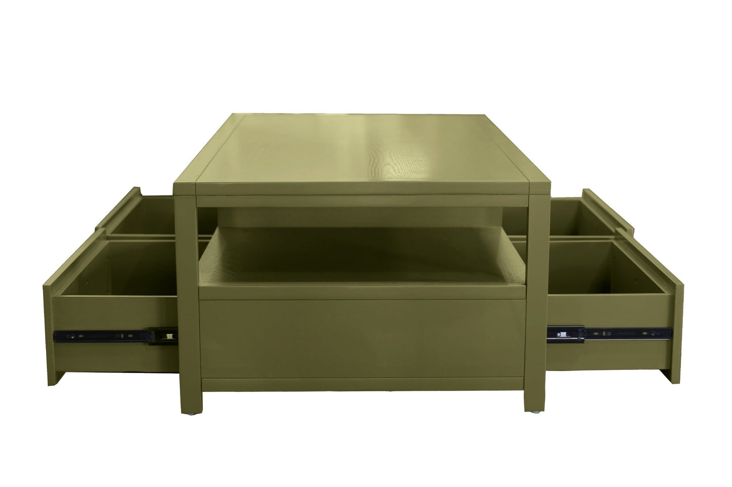 Avery Cocktail Table, Olive Green - Alpine Furniture