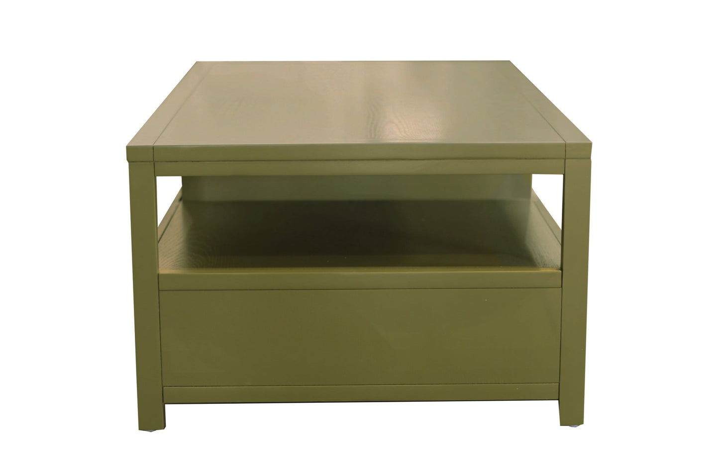 Avery Cocktail Table, Olive Green - Alpine Furniture