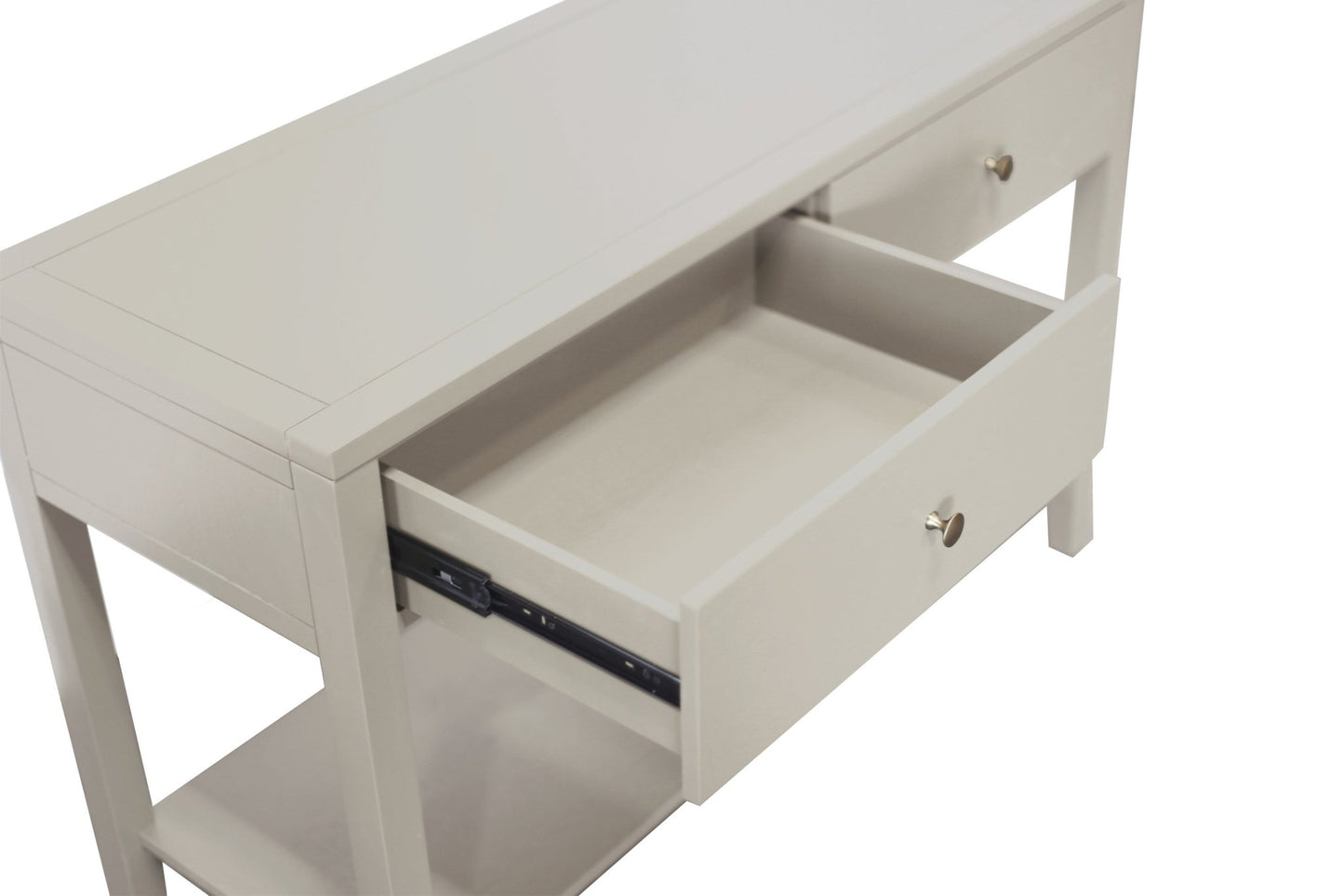 Avery Console Table, Coconut Milk - Alpine Furniture