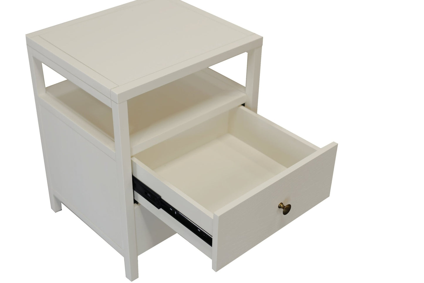 Avery End Table, Coconut Milk - Alpine Furniture