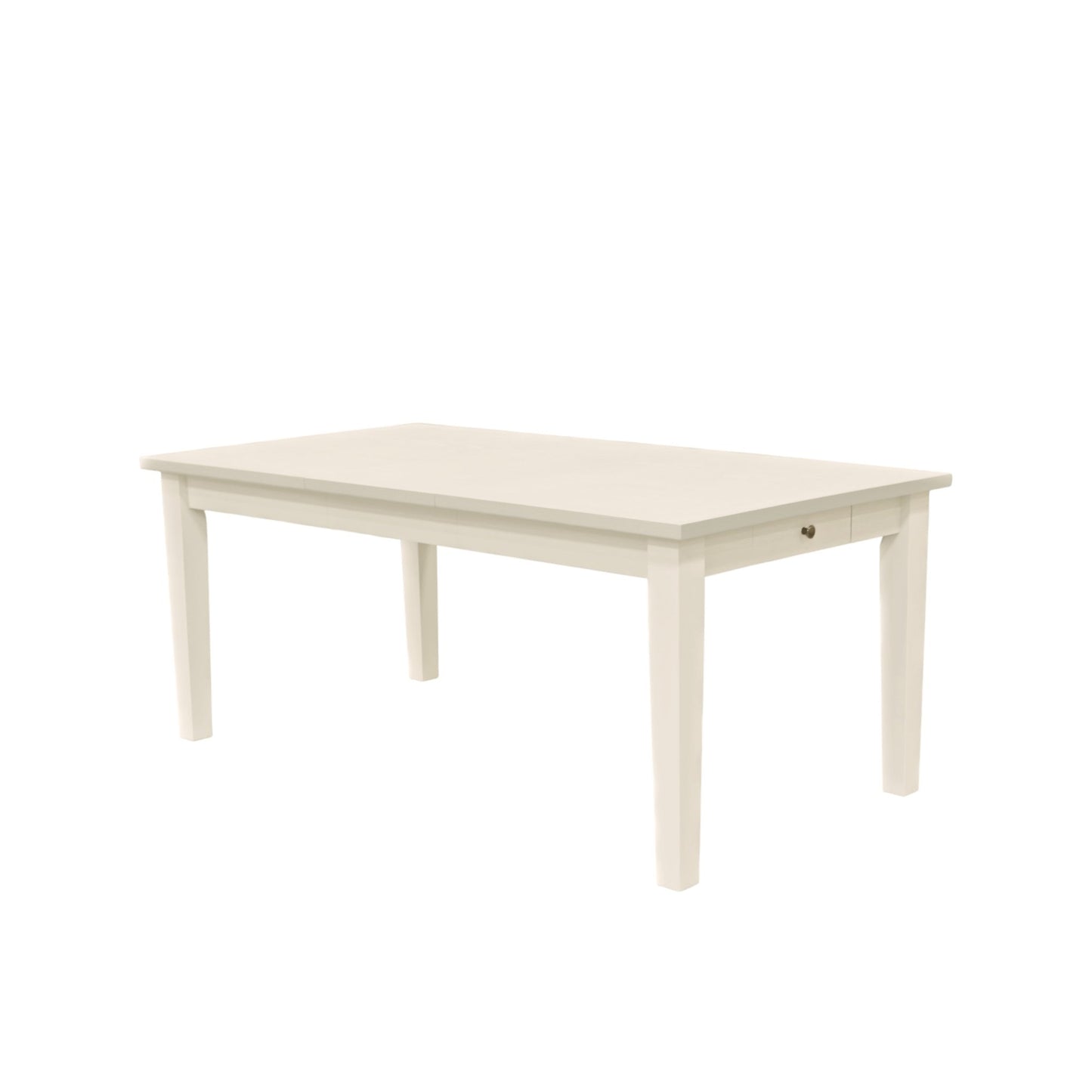 Avery Extension Dining Table, Coconut Milk - Alpine Furniture