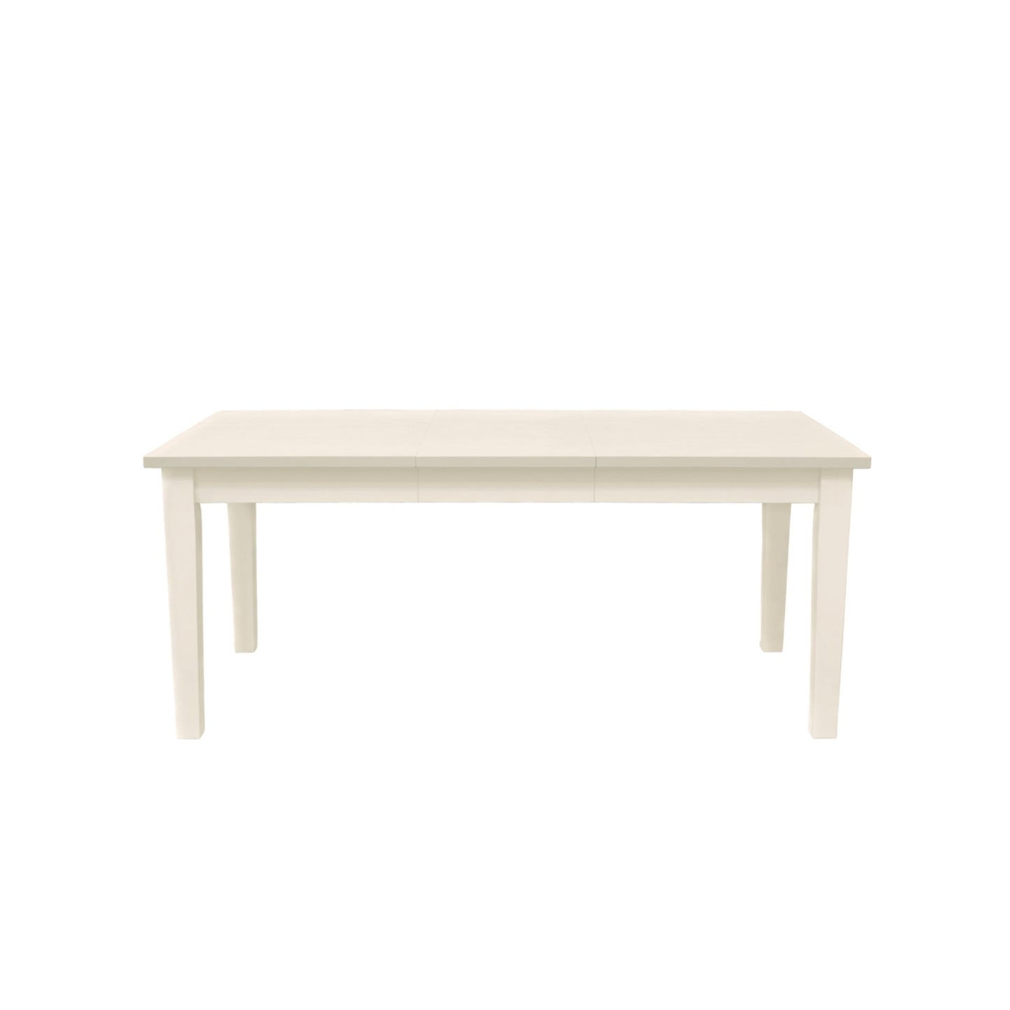Avery Extension Dining Table, Coconut Milk - Alpine Furniture