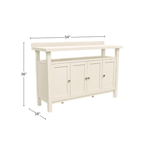 Avery Sideboard, Coconut Milk - Alpine Furniture