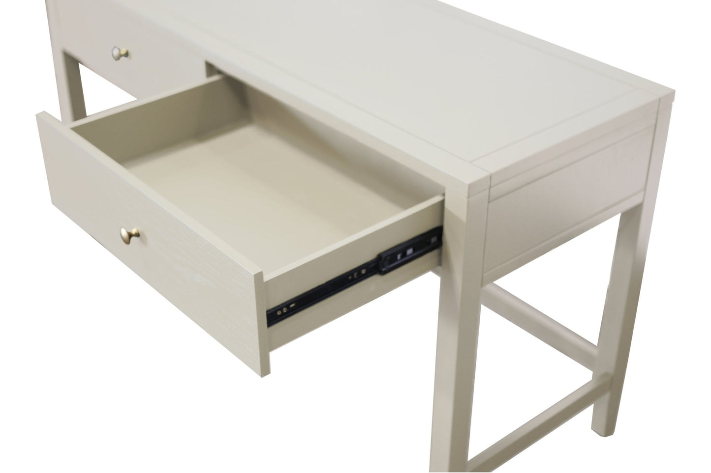 Avery Writing Desk, Coconut Milk - Alpine Furniture