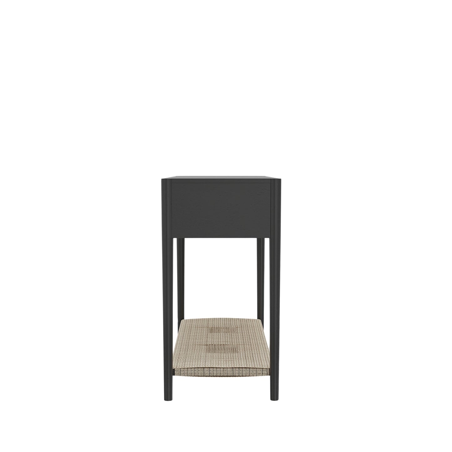 Cleo Console Table, Charcoal Gray - Alpine Furniture