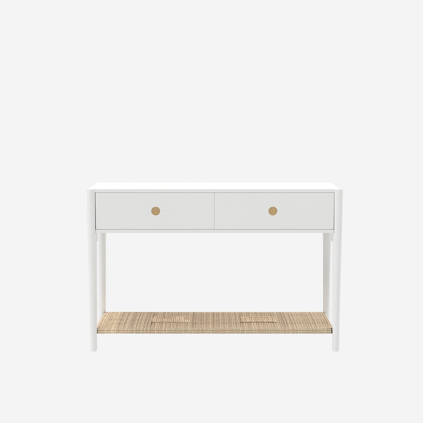 Cleo Console Table, Coconut Milk - Alpine Furniture