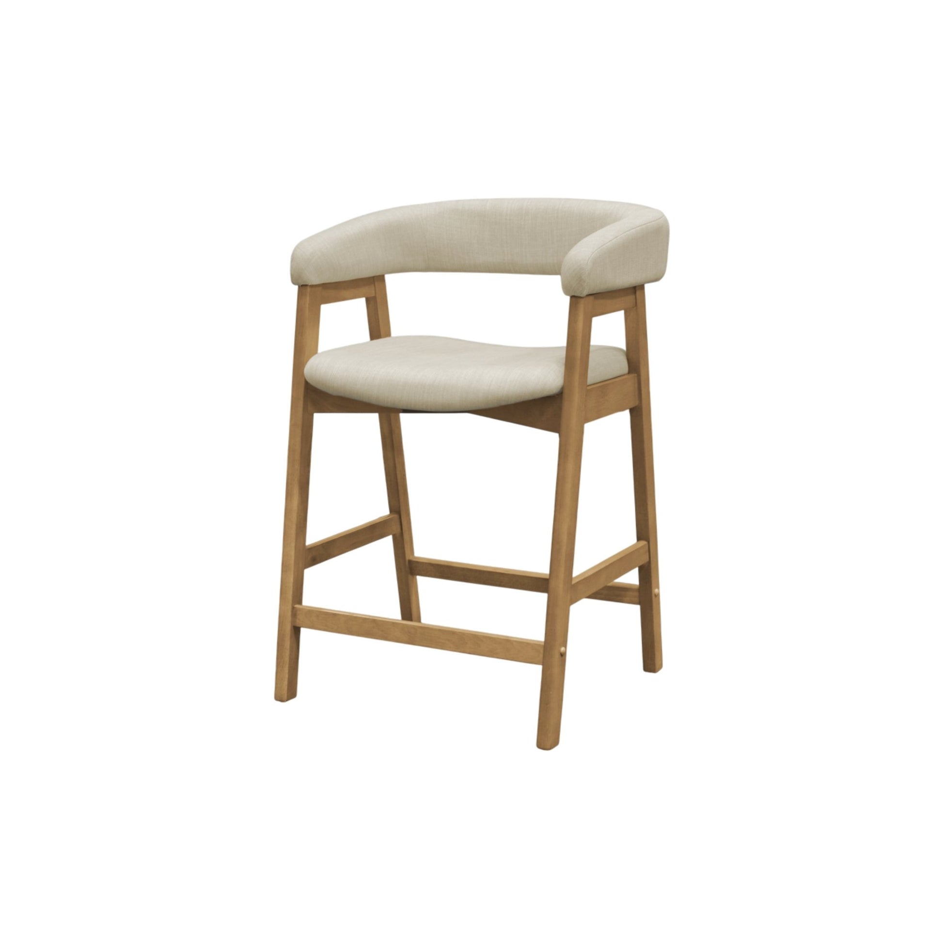 Cove Counter Height Chairs, Natural (Set of 2) - Alpine Furniture