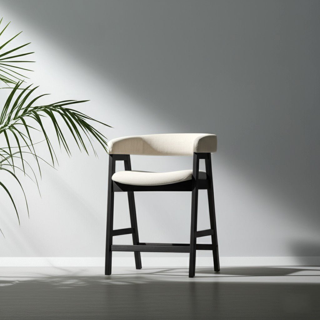 Cove Counter Height Chairs, Vintage Black (Set of 2) - Alpine Furniture