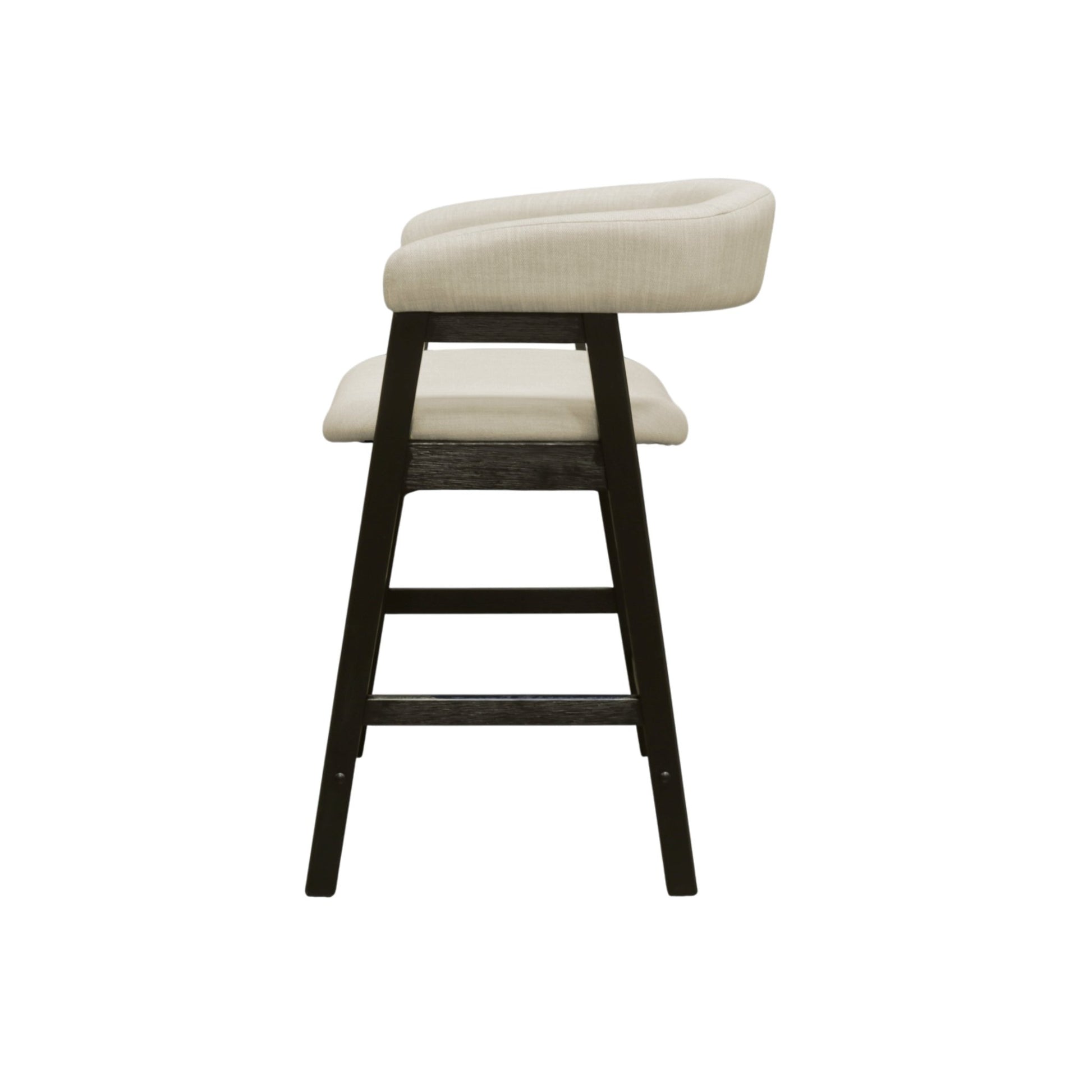 Cove Counter Height Chairs, Vintage Black (Set of 2) - Alpine Furniture