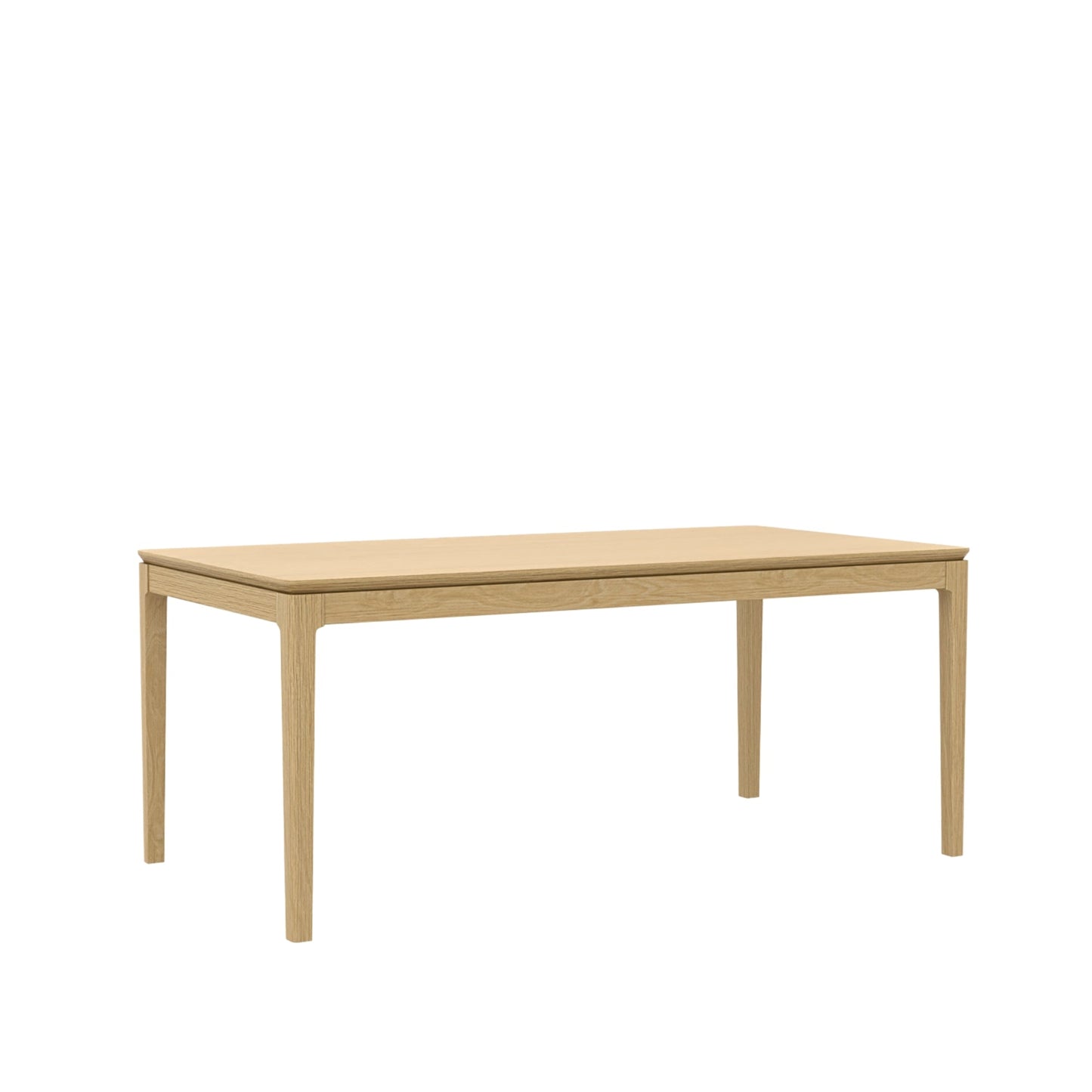 Cove Rectangular Dining Table, Light Oak - Alpine Furniture