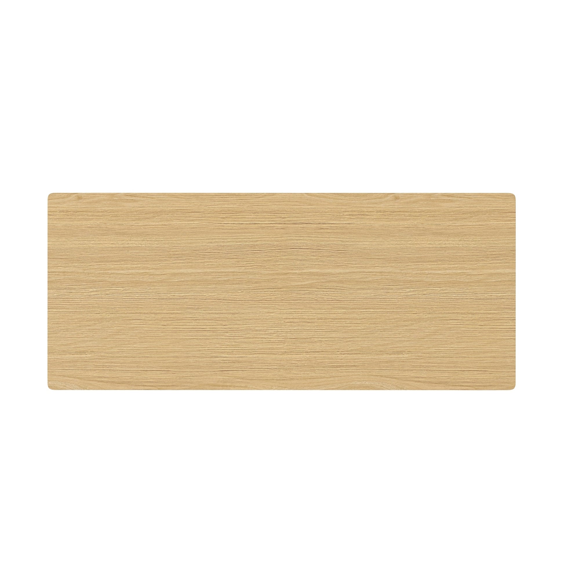 Cove Rectangular Extension Dining Table, Light Oak - Alpine Furniture