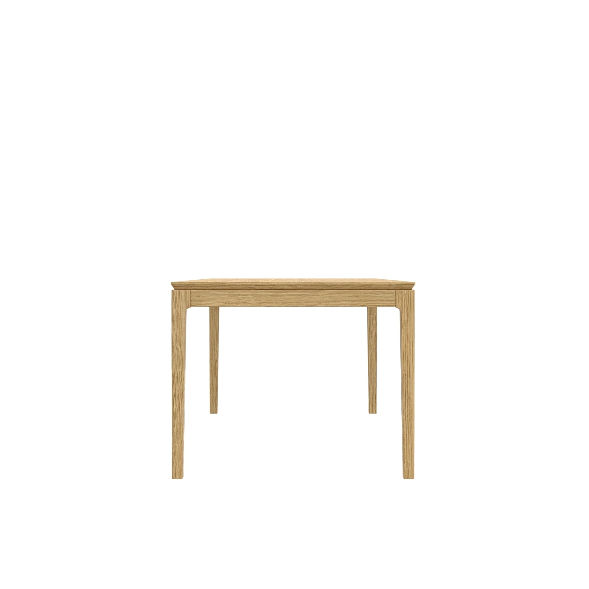 Cove Rectangular Extension Dining Table, Light Oak - Alpine Furniture