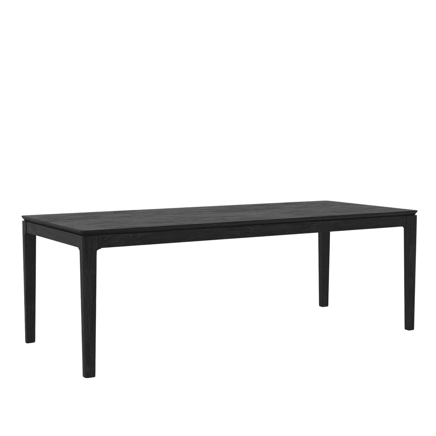Cove Rectangular Extension Dining Table, Vintage Black - Alpine Furniture
