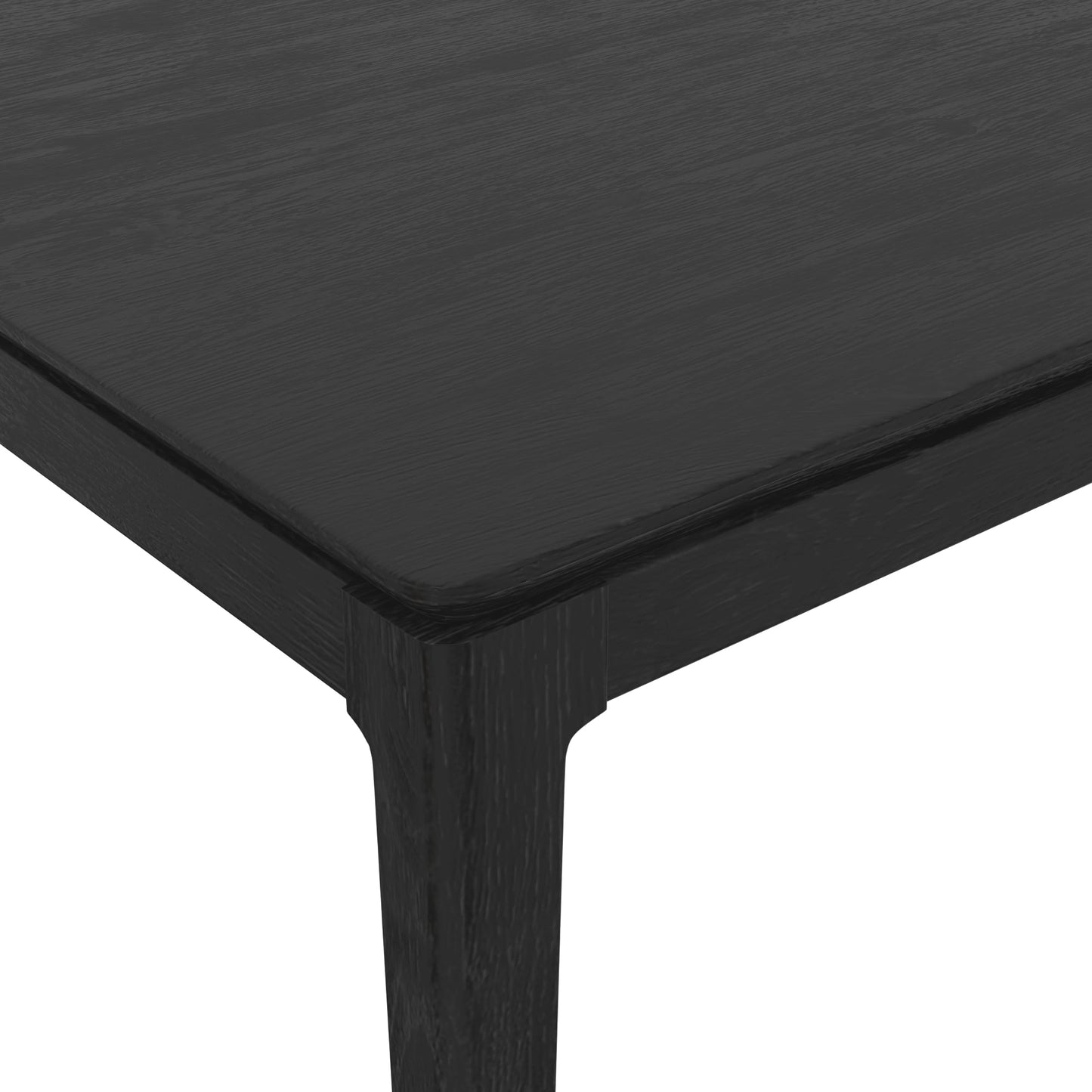 Cove Rectangular Extension Dining Table, Vintage Black - Alpine Furniture