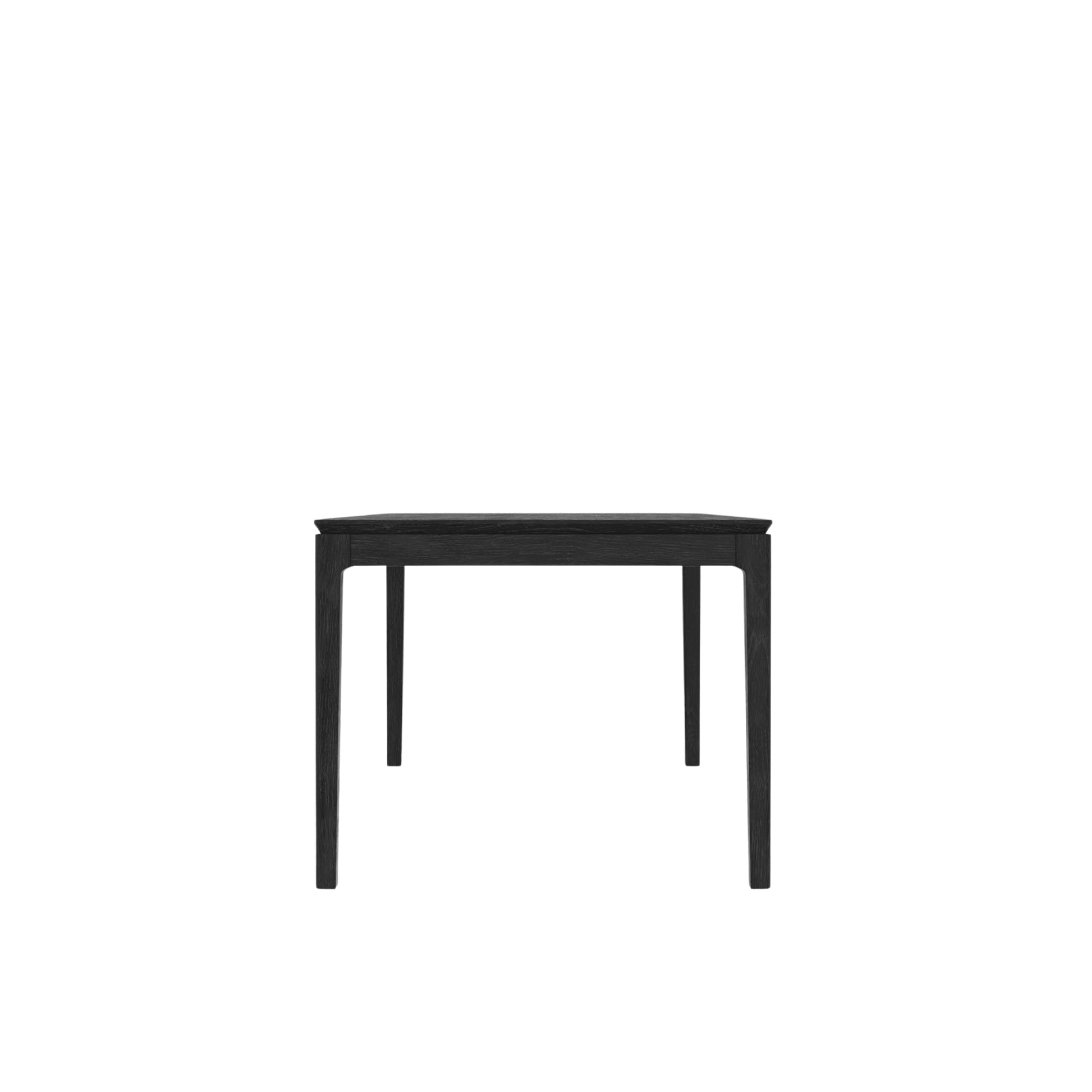 Cove Rectangular Extension Dining Table, Vintage Black - Alpine Furniture