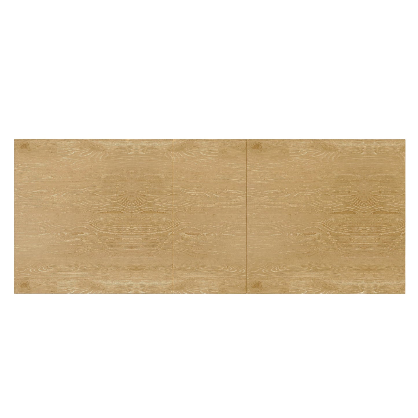 Donte Self Storage Extension Dining Table, Natural - Alpine Furniture