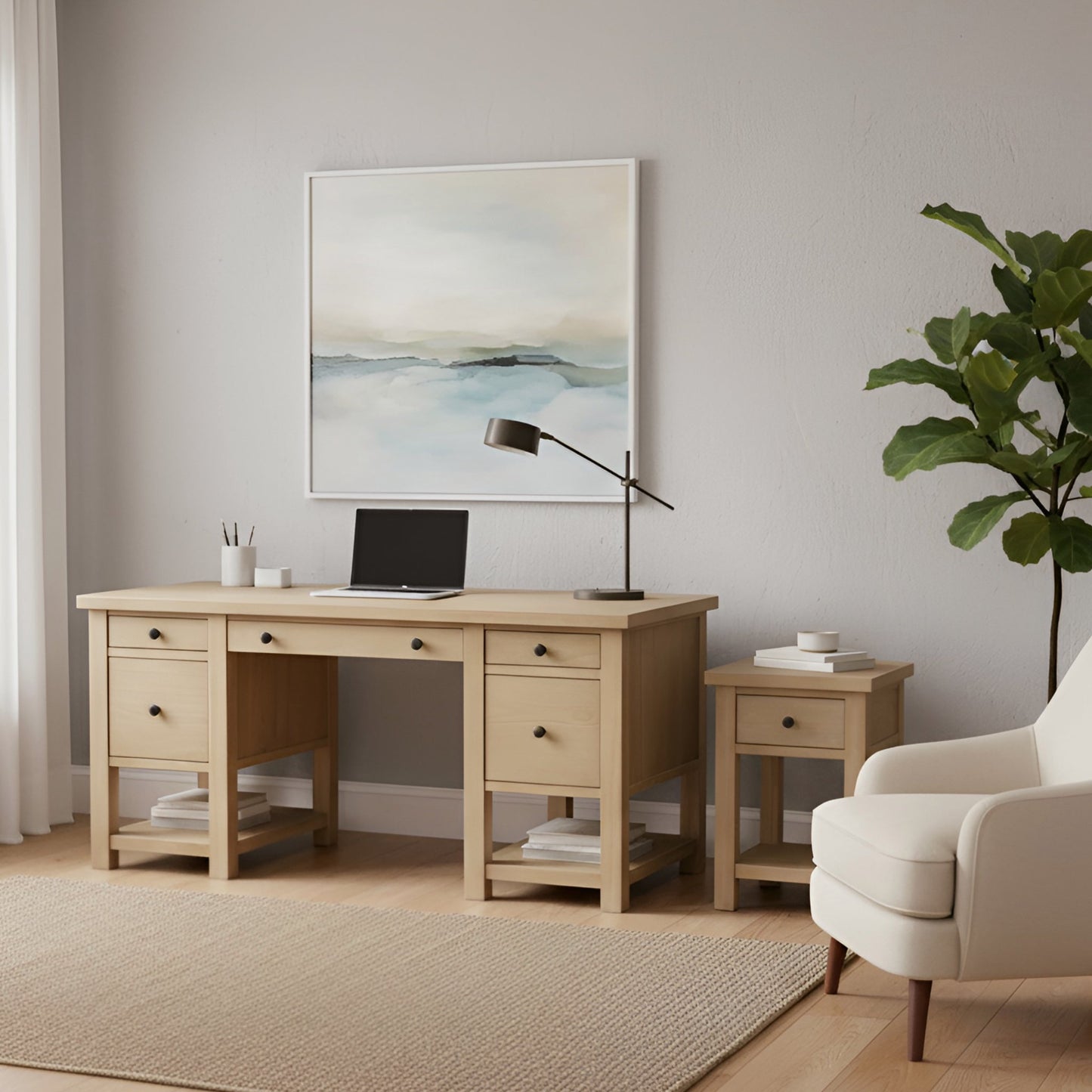 Emilia Desk - Alpine Furniture