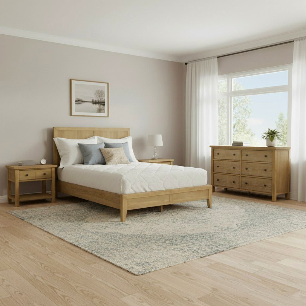 Emilia Platform Bed - Alpine Furniture