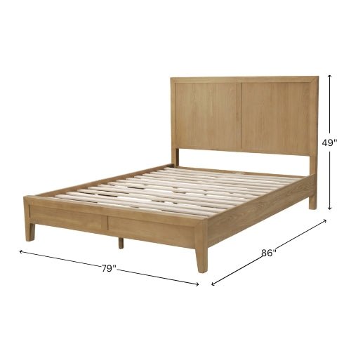 Emilia Platform Bed - Alpine Furniture