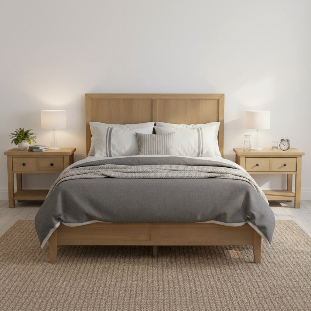 Emilia Platform Bed - Alpine Furniture