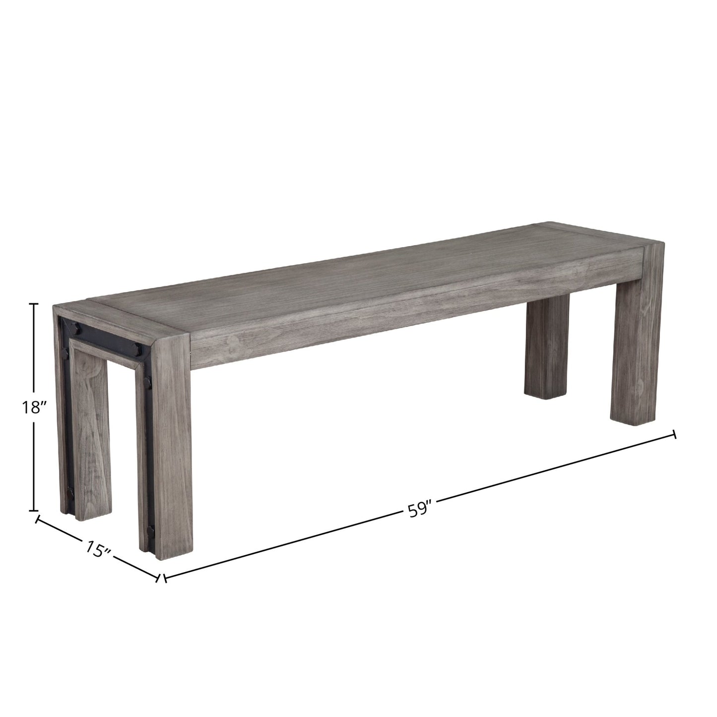 Fallon Bench - Alpine Furniture
