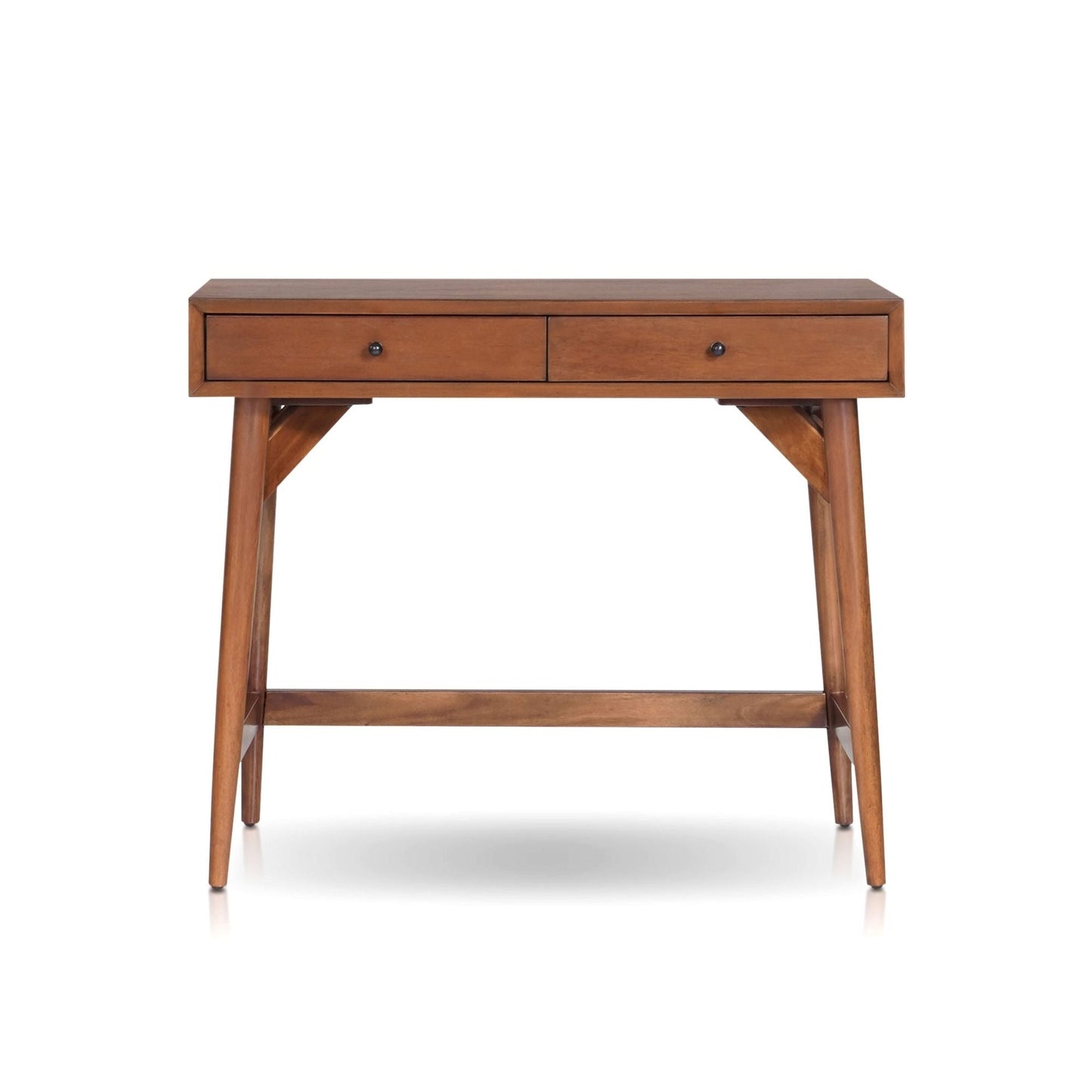 Flynn Mini Desk, Chestnut - Alpine Furniture
