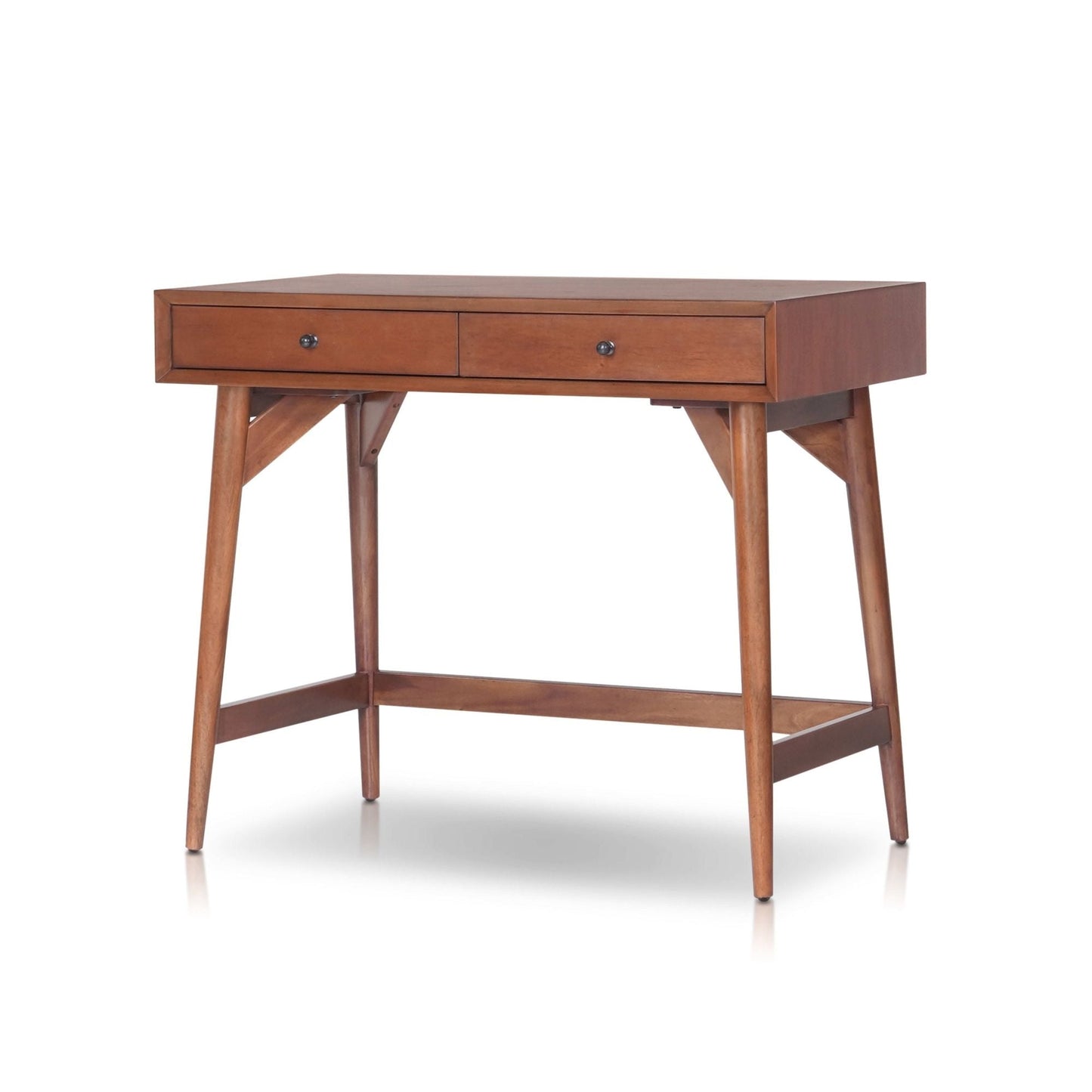 Flynn Mini Desk, Chestnut - Alpine Furniture