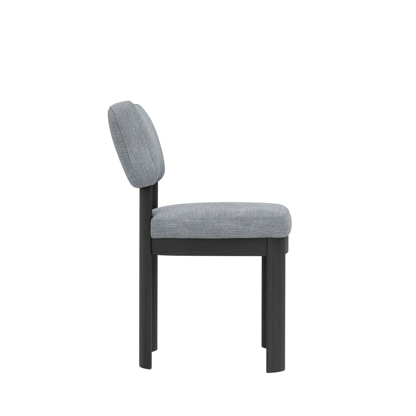 Gabrielle Side Chairs, Black (Set of 2) - Alpine Furniture