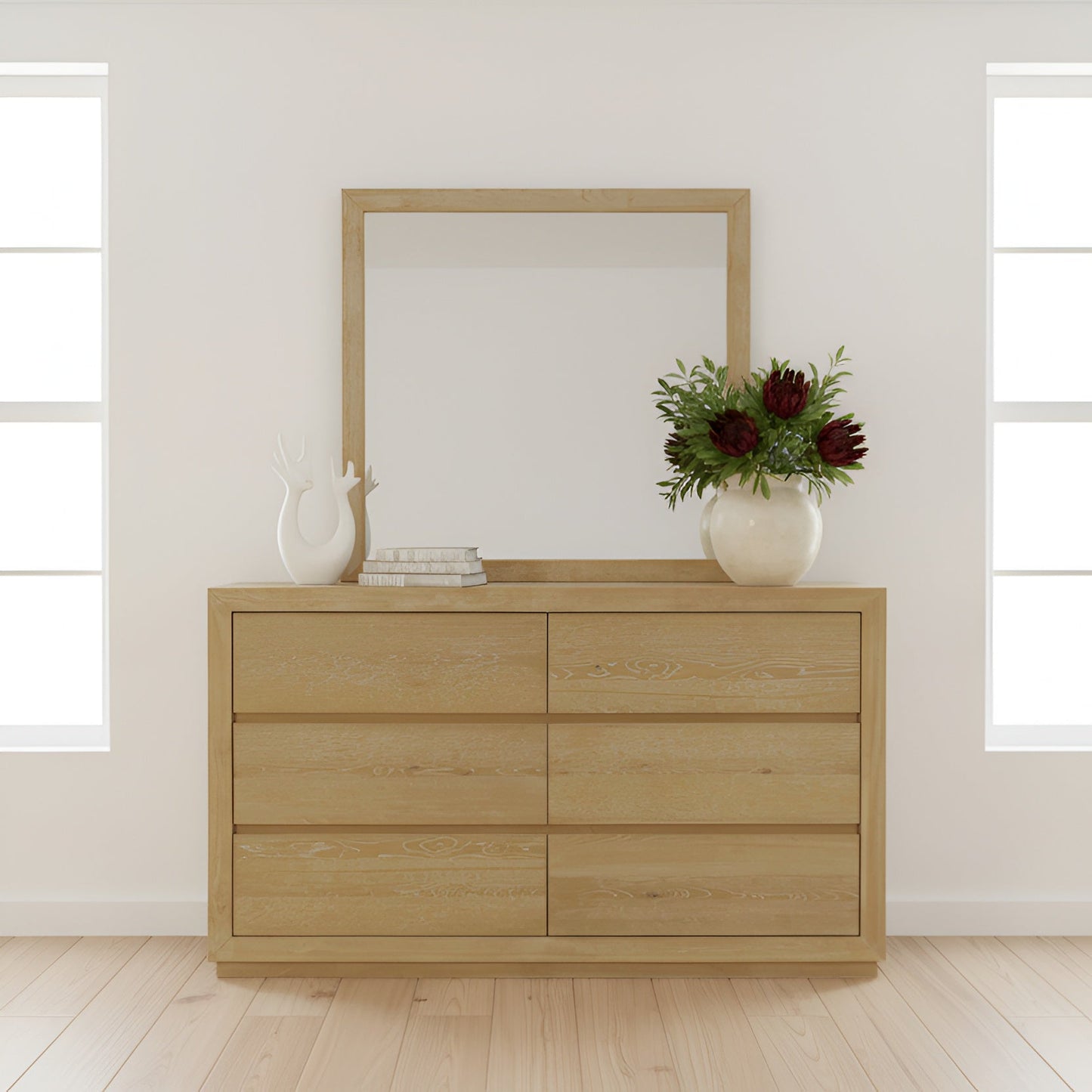 Harper Six Drawer Dresser - Alpine Furniture