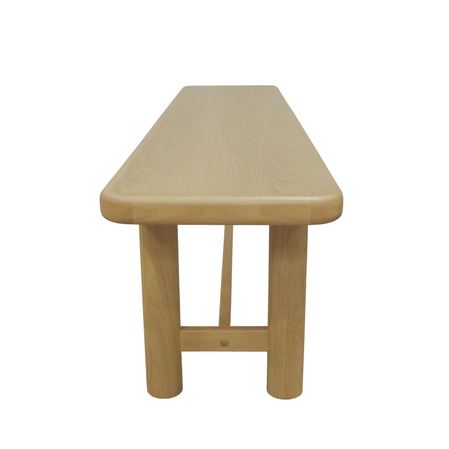 Hudson Dining Bench, Light Oak - Alpine Furniture