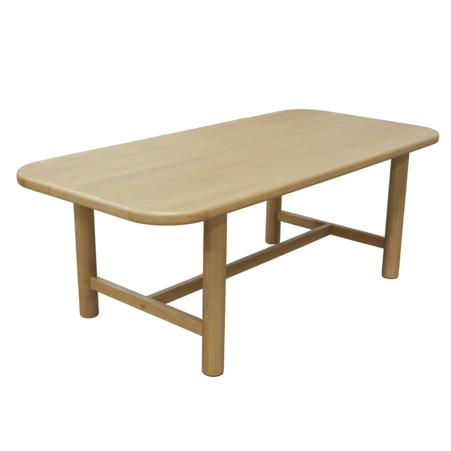 Hudson Dining Table, Light Oak - Alpine Furniture