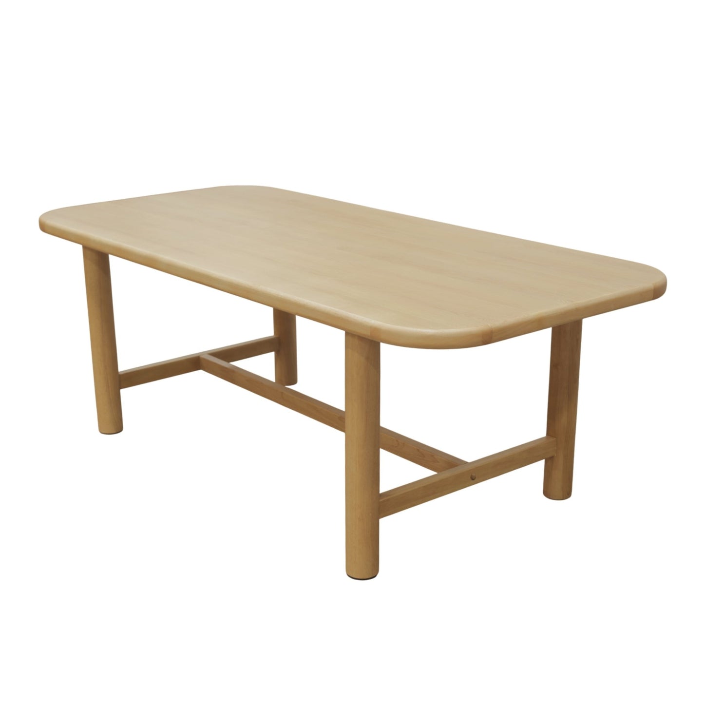 Hudson Dining Table, Light Oak - Alpine Furniture