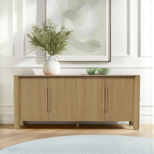 Hudson Sideboard, Light Oak - Alpine Furniture