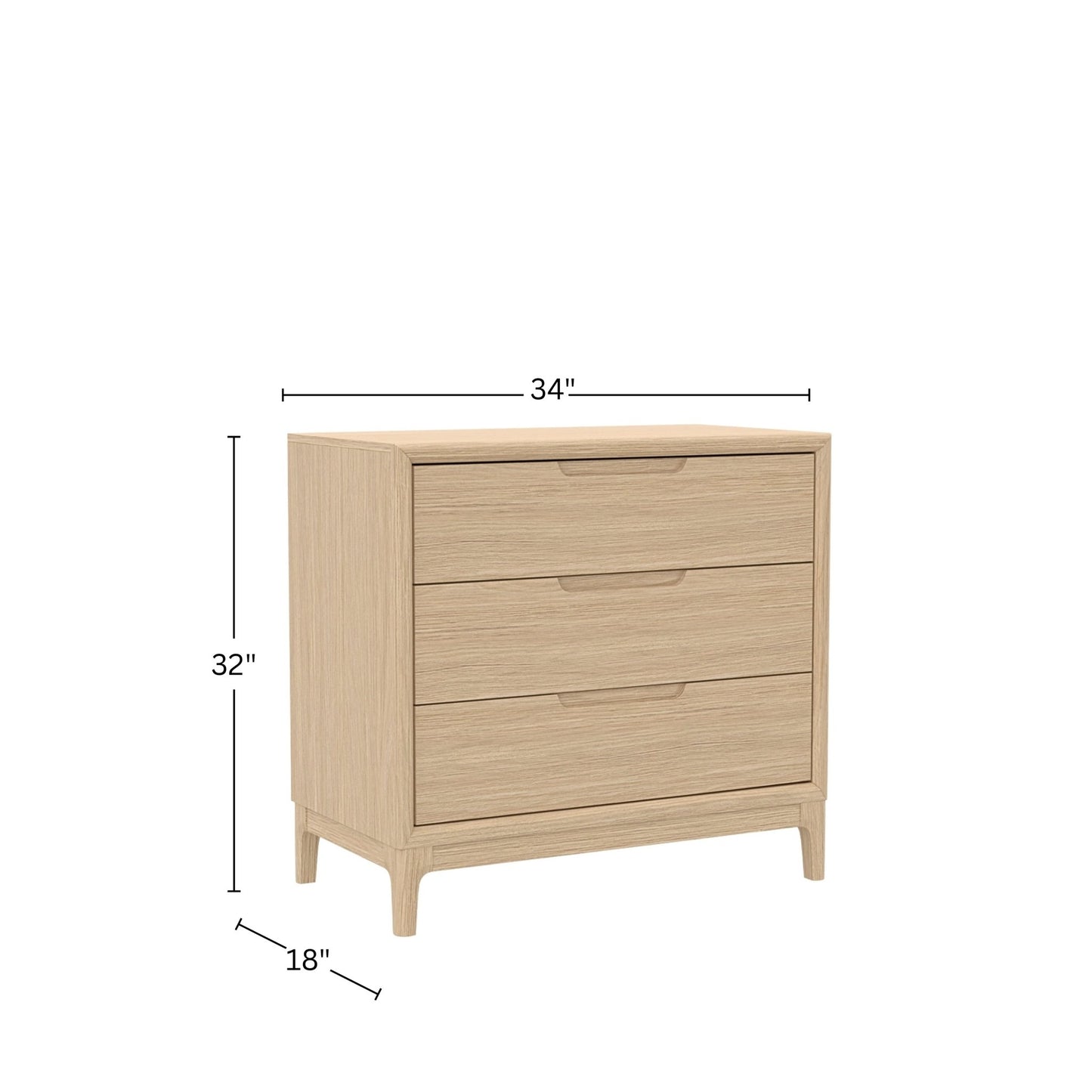 June Chest, Light Oak - Alpine Furniture