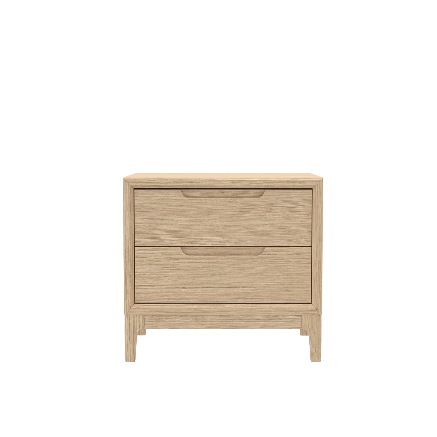 June Nightstand, Light Oak - Alpine Furniture