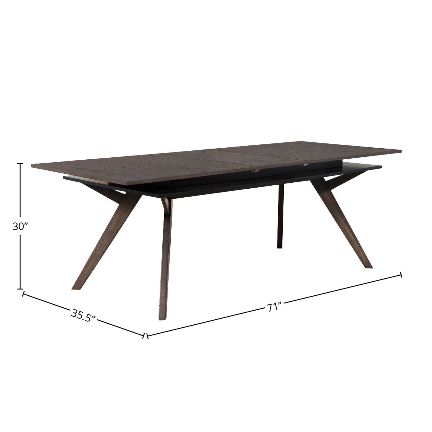 Lennox Extension Dining Table - Alpine Furniture