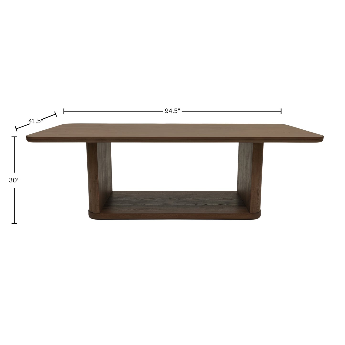 Lozano Rectangular Dining Table - Alpine Furniture