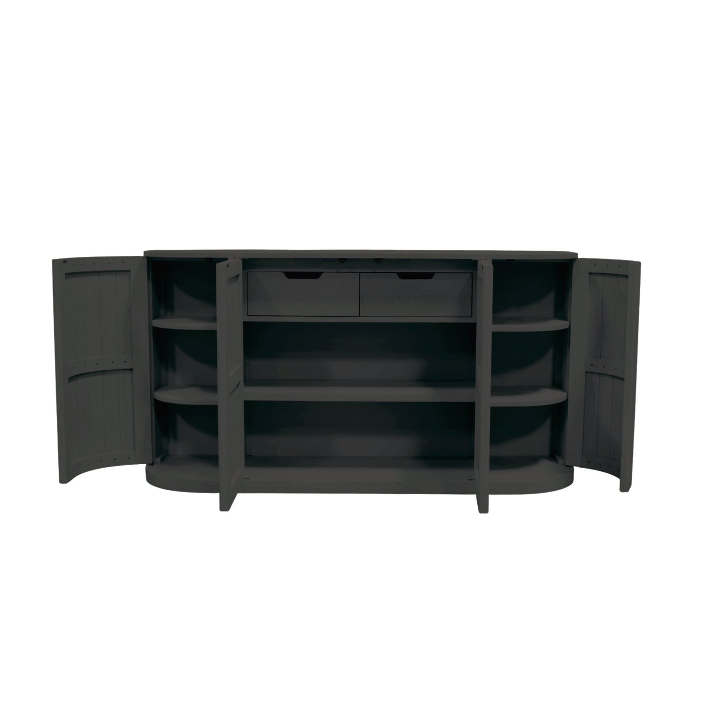 Reba Sideboard, Black - Alpine Furniture