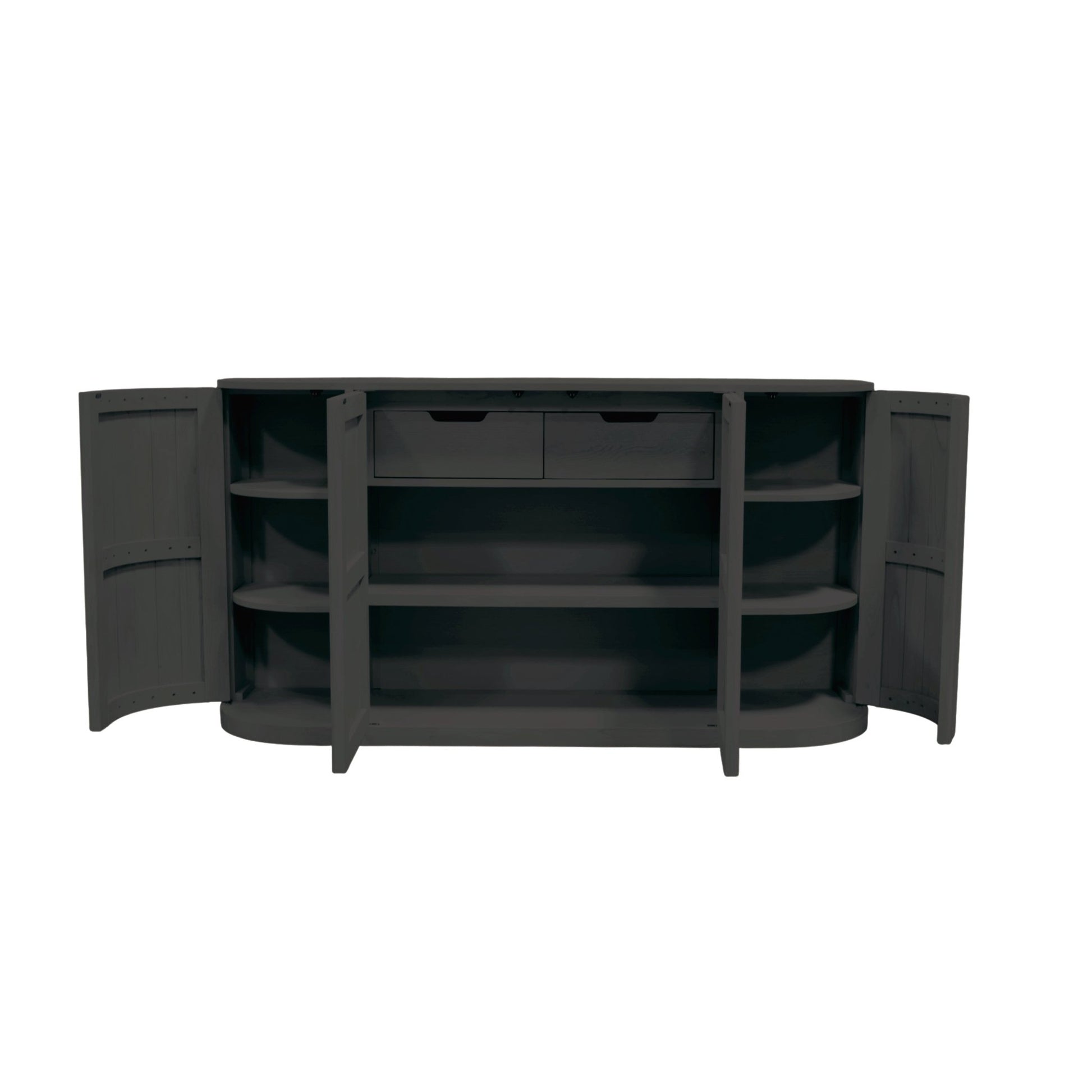 Reba Sideboard, Black - Alpine Furniture