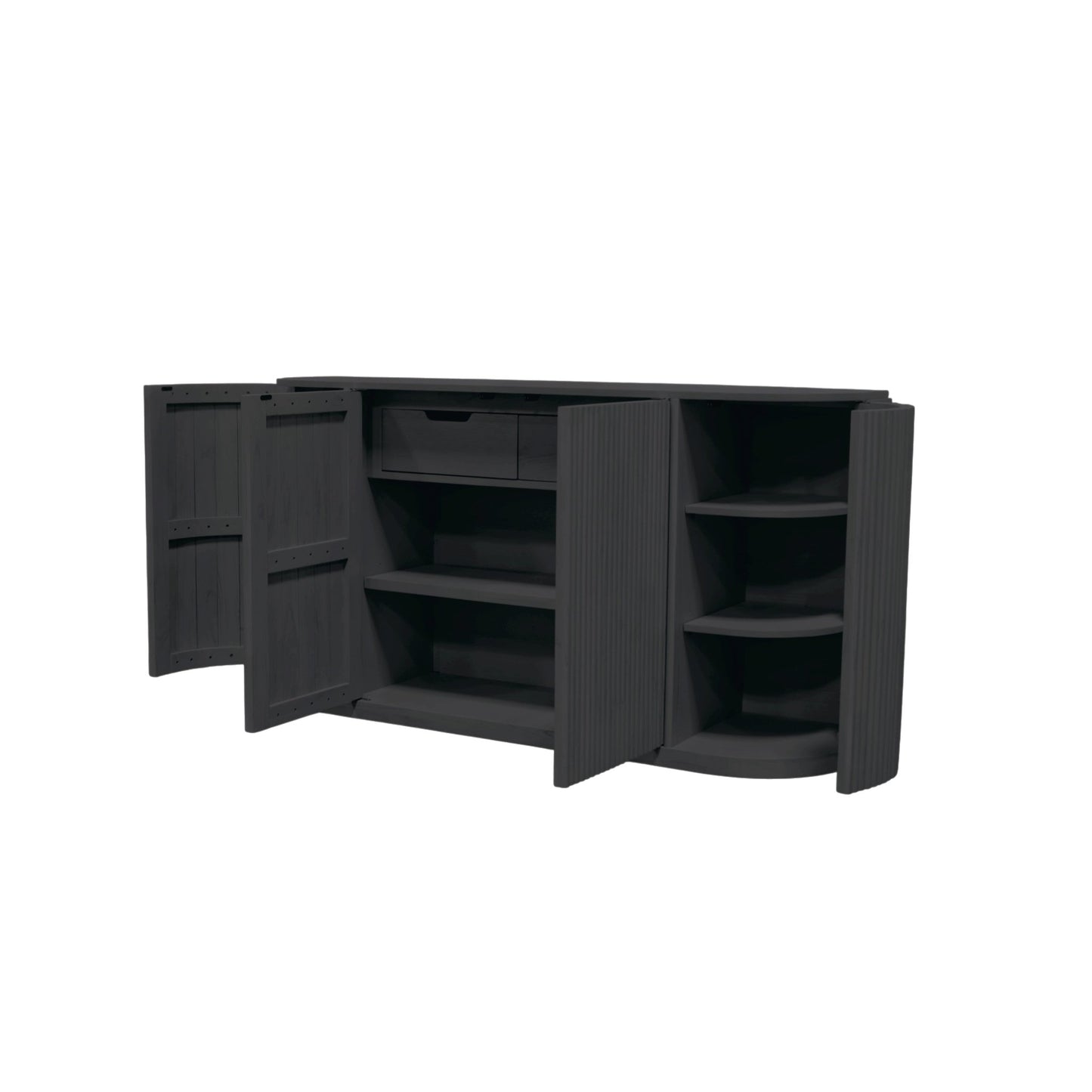 Reba Sideboard, Black - Alpine Furniture