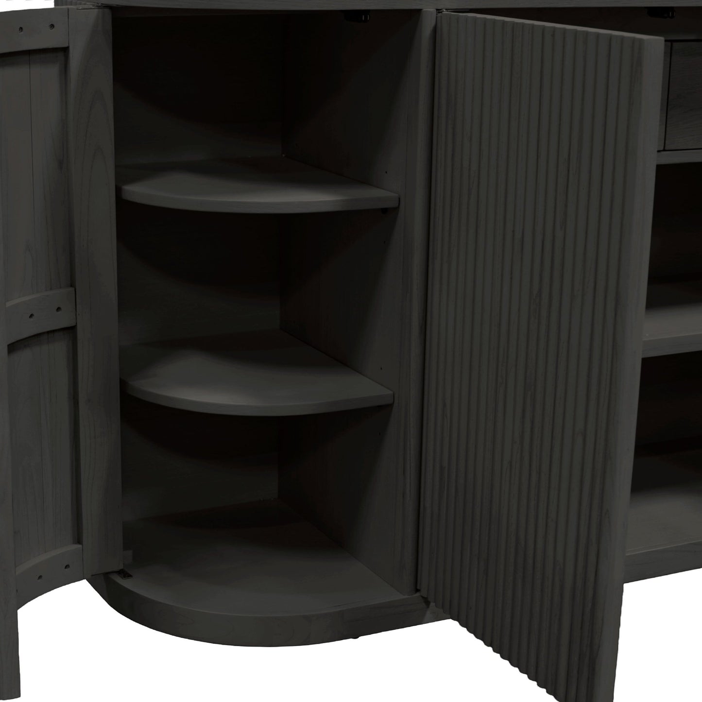 Reba Sideboard, Black - Alpine Furniture