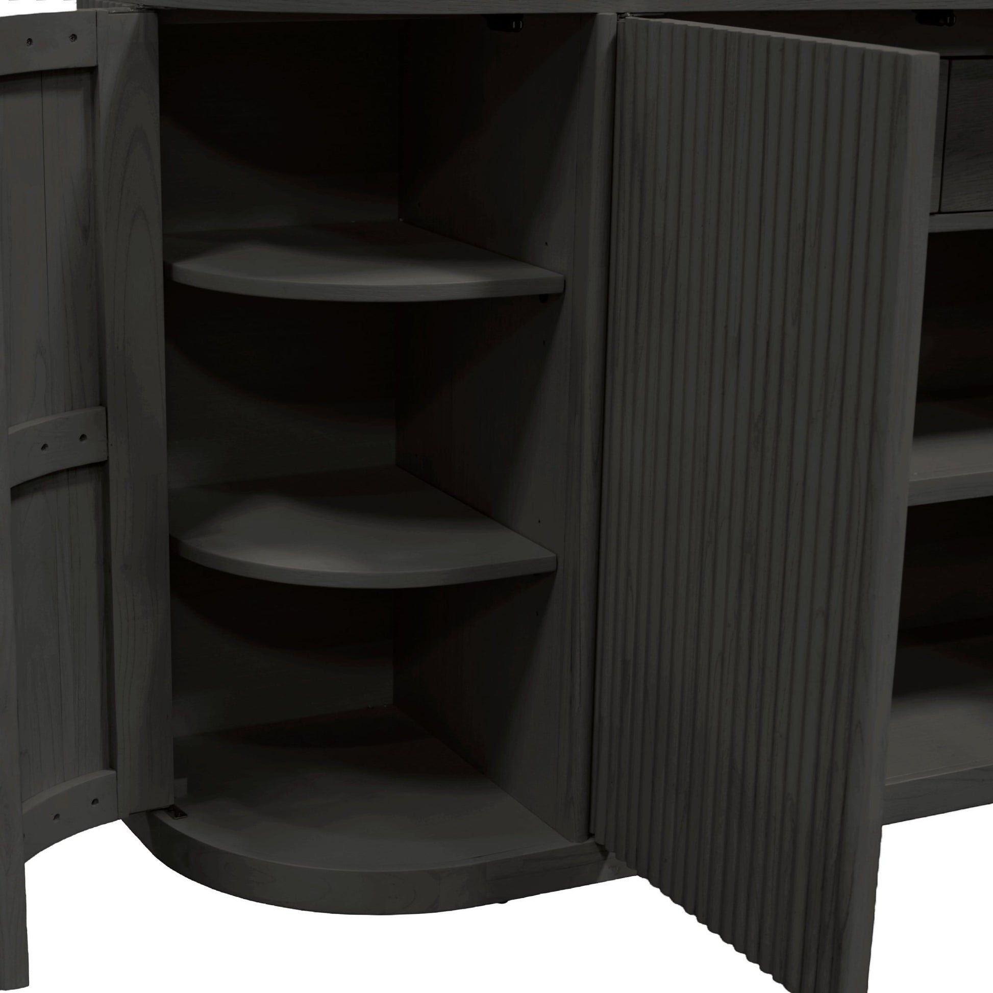 Reba Sideboard, Black - Alpine Furniture