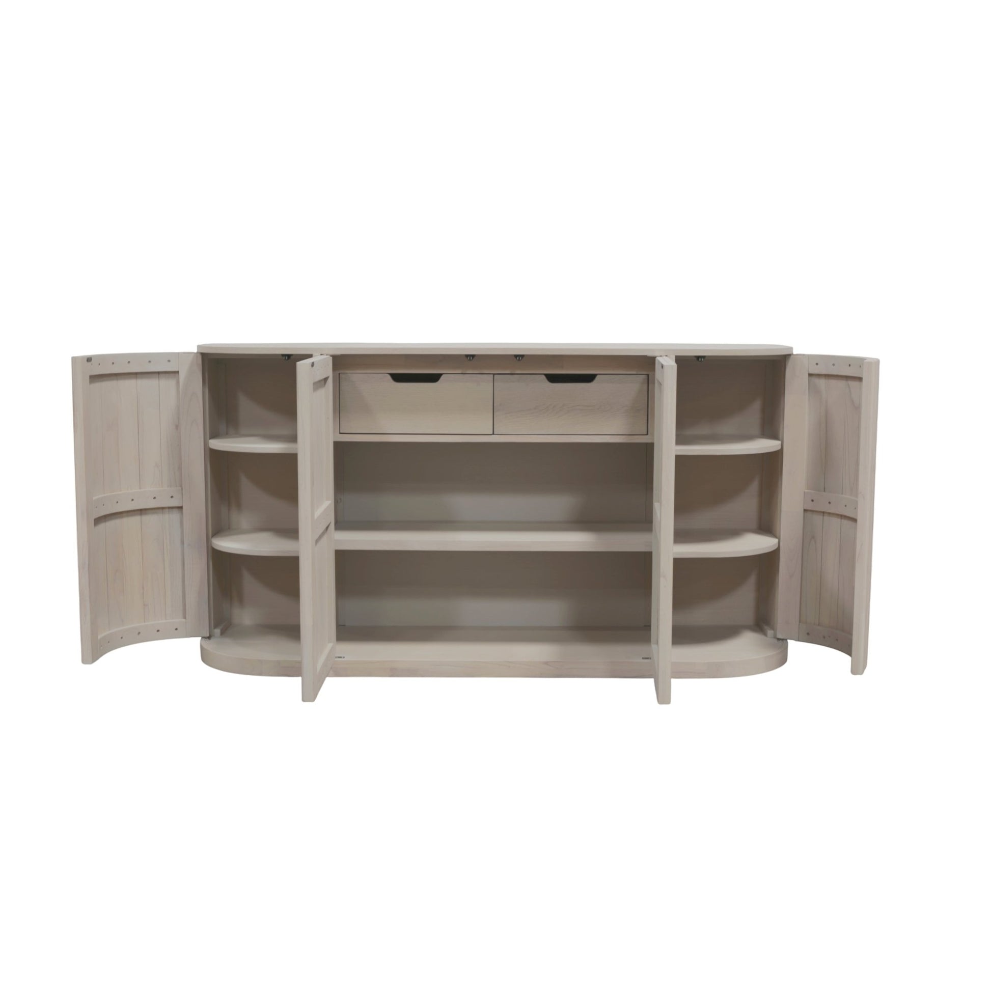 Reba Sideboard, White Wash - Alpine Furniture