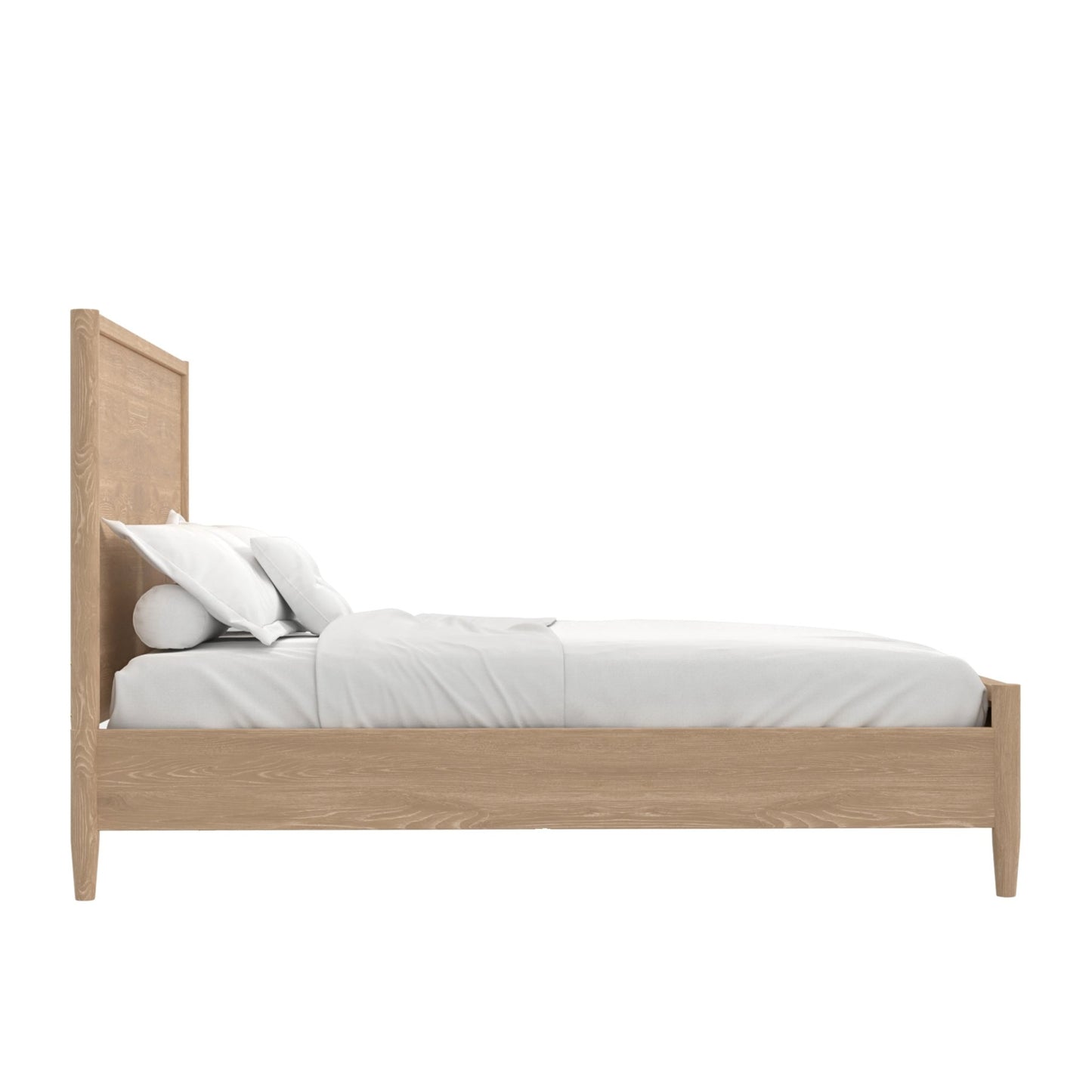 Sinclair Panel Bed, Natural - Alpine Furniture