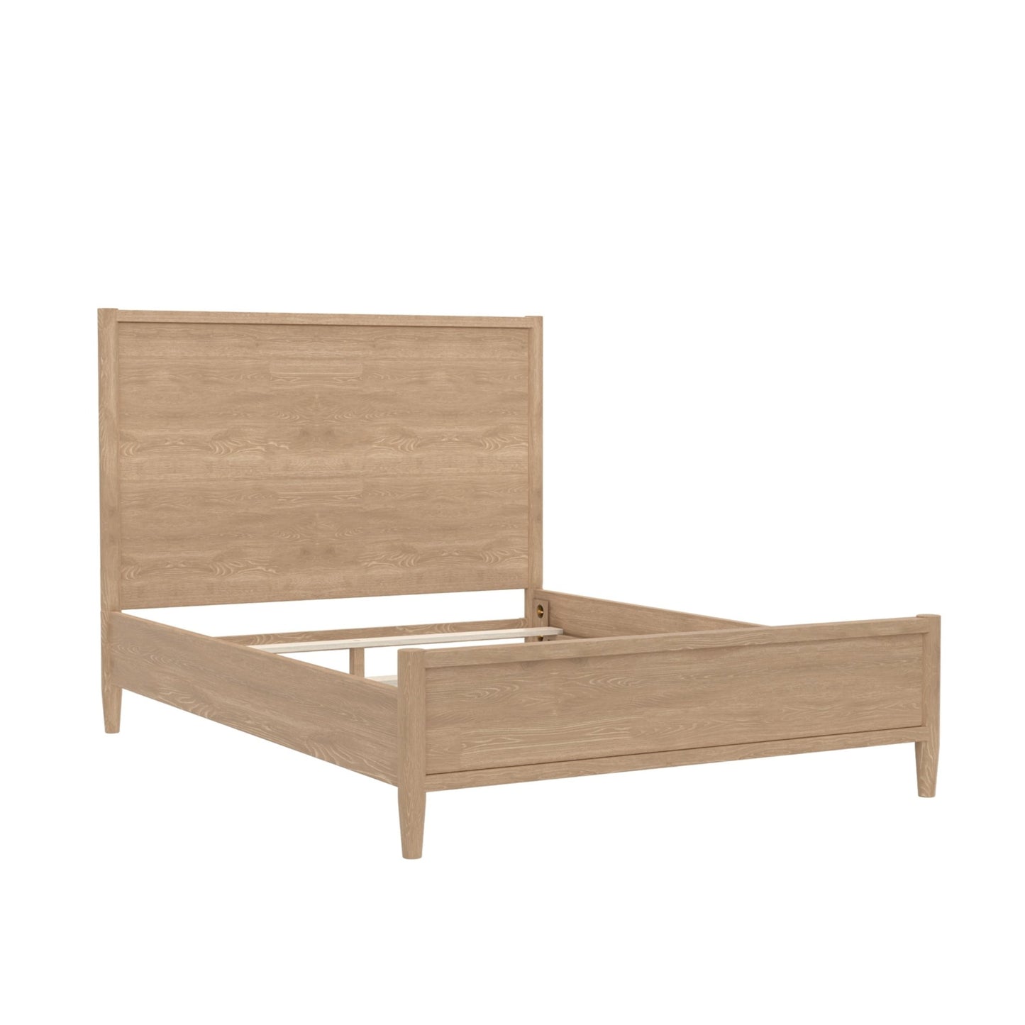Sinclair Panel Bed, Natural - Alpine Furniture
