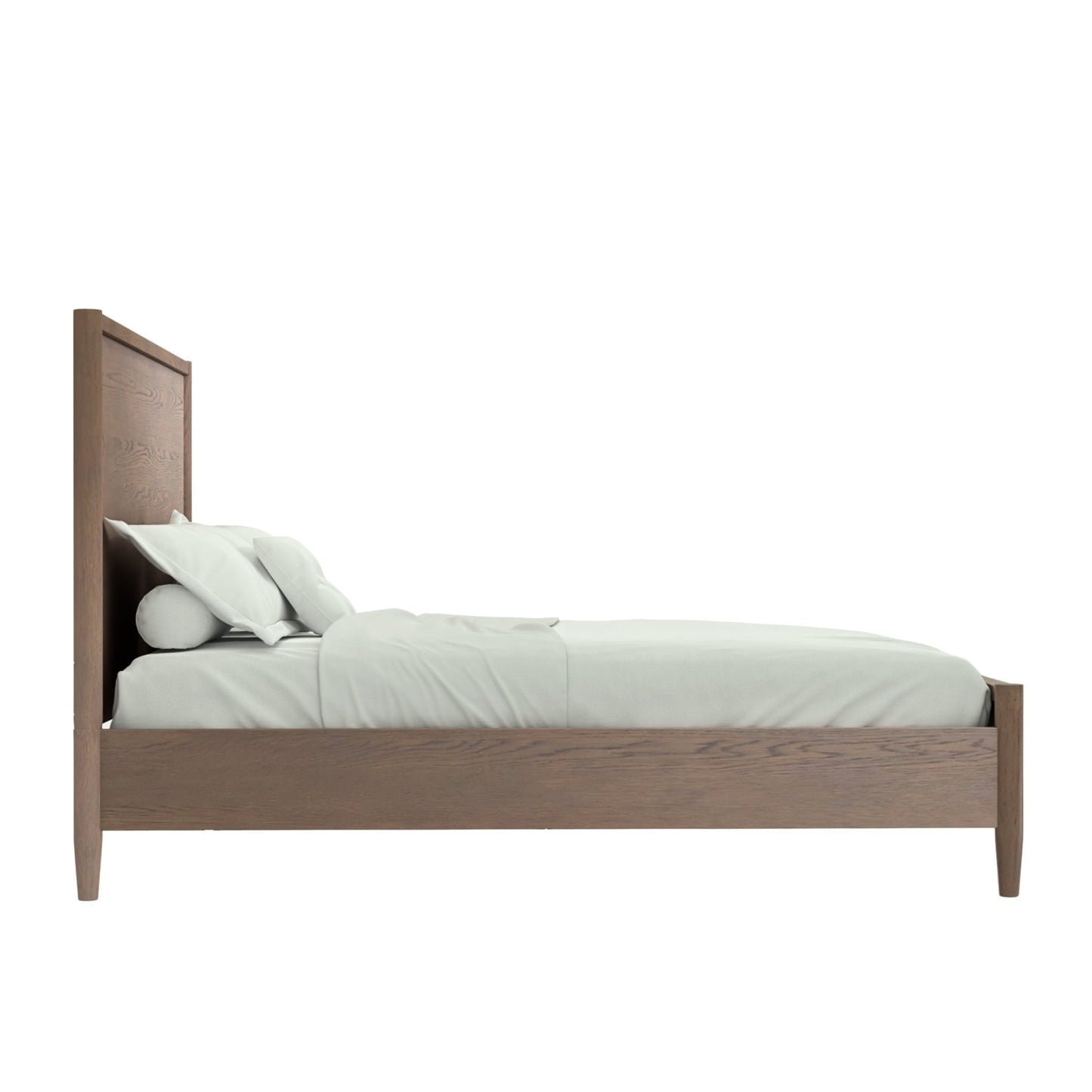 Sinclair Panel Bed, Walnut - Alpine Furniture