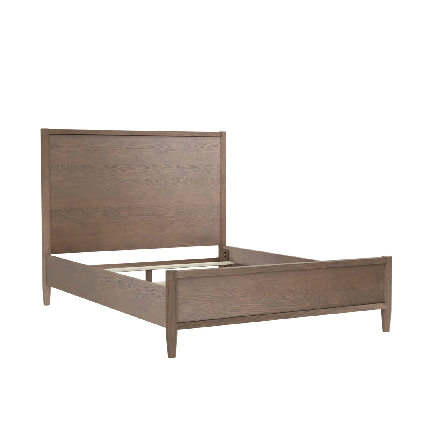 Sinclair Panel Bed, Walnut - Alpine Furniture