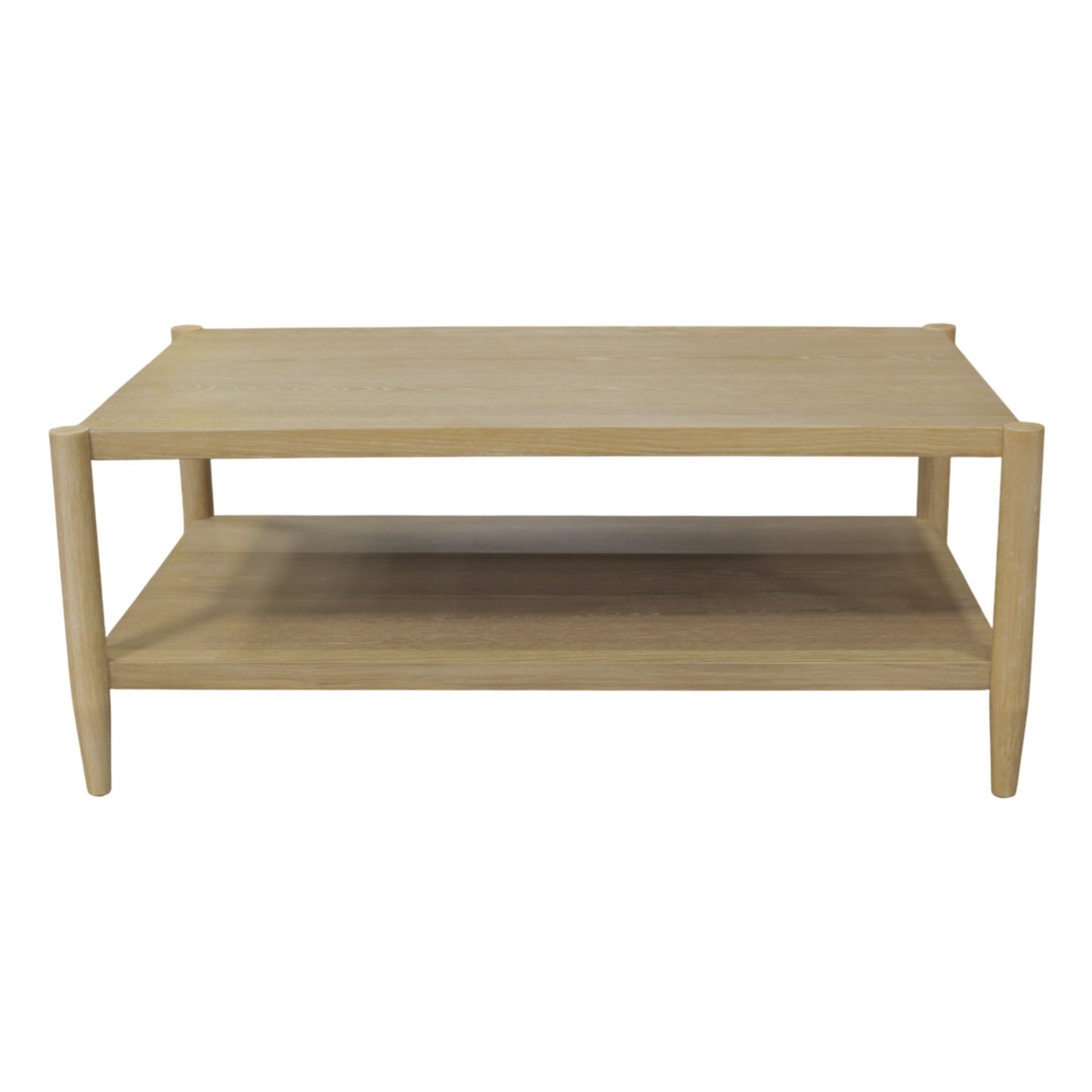 Sinclair Rectangular Coffee Table, Natural - Alpine Furniture